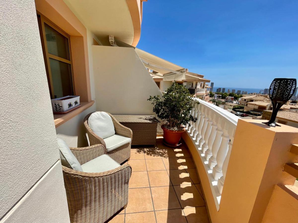 Apartamento Modern 2-Floor Penthouse With Sea Views - Sleeps 7 Finestrat Exterior foto