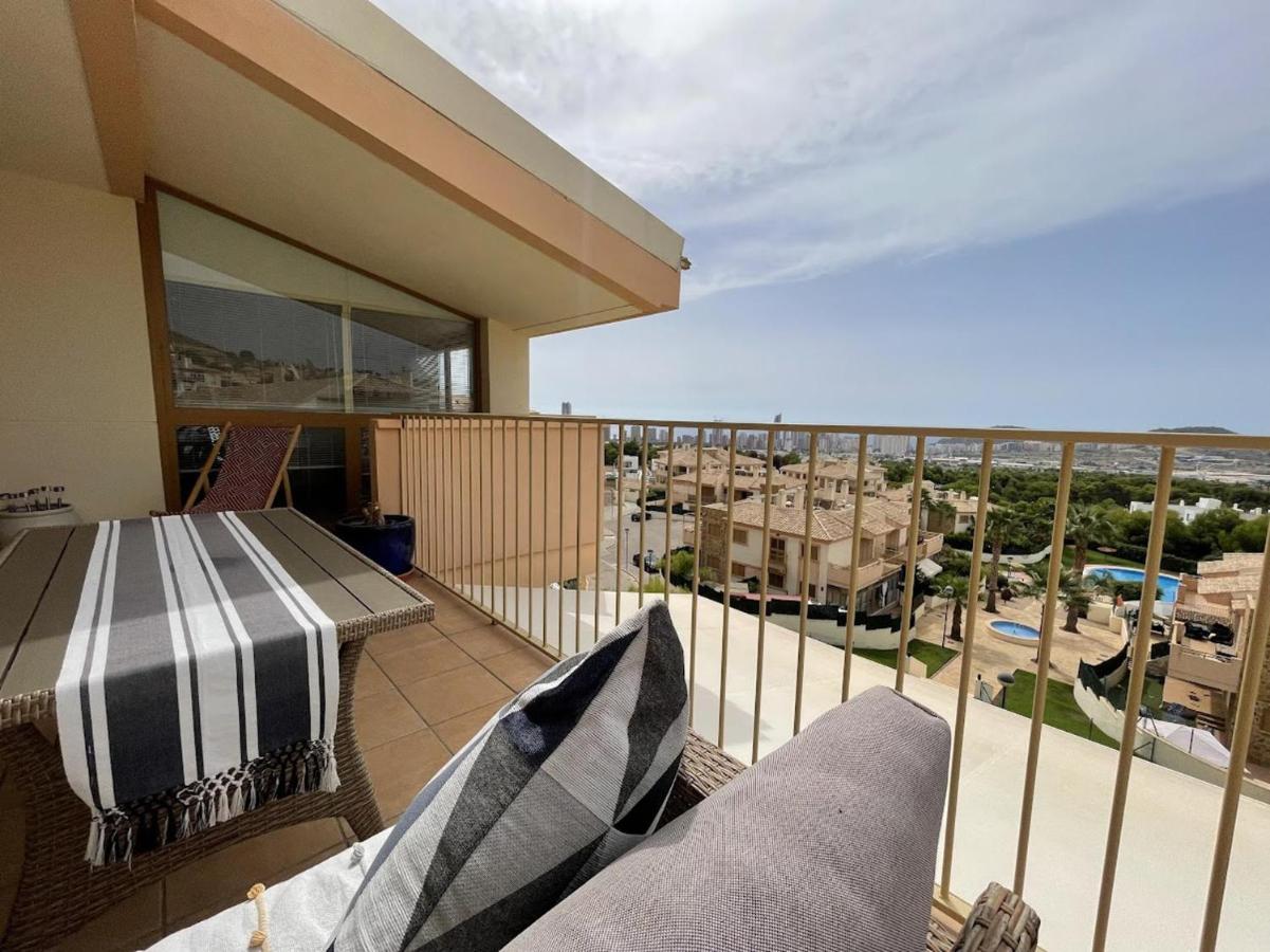 Apartamento Modern 2-Floor Penthouse With Sea Views - Sleeps 7 Finestrat Exterior foto